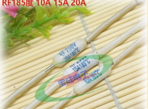 

Rice cooker fuse temperature fuse 250V 185 degrees 10A / 15A / 20A ceramic thermal fuse