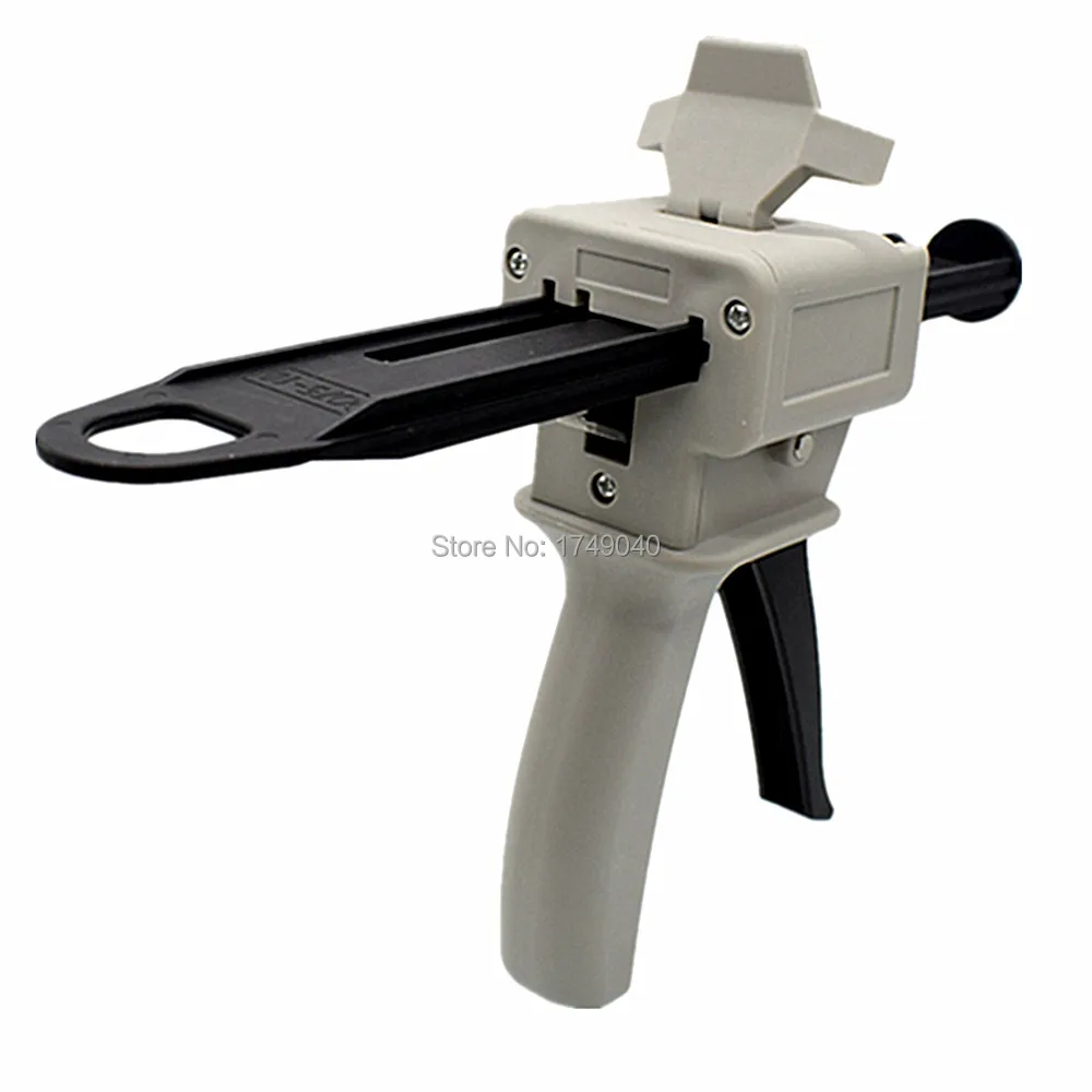 Pistola per colla AB 75ml 2 parti colla sigillante resina epossidica adesivo per pistola per silicone Dispenser 10:1 strumenti per pistola per colla mista automaticamente