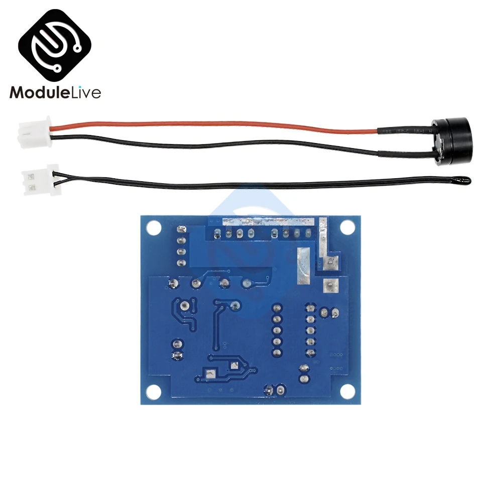 NTC 3950 Thermistor PWM Temperature Probe Speed Controller Board Control Module Buzzer DC 12V 5A CPU Fan High-Temp Alarm 50k