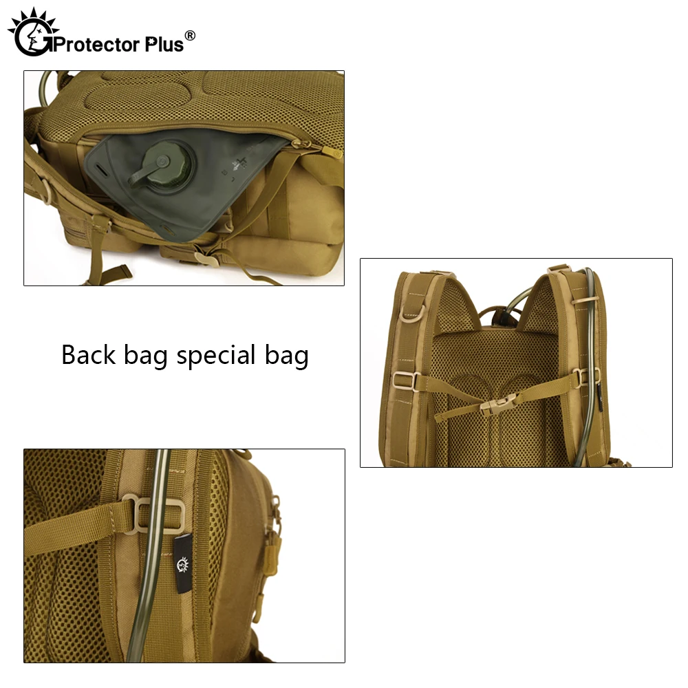 Ochraniacz PLUS 30L plecak Molle taktyczna wodoodporna torba torby wspinaczkowe Airsoft Hunting Outdoor Travel wysokiej jakości Nylon