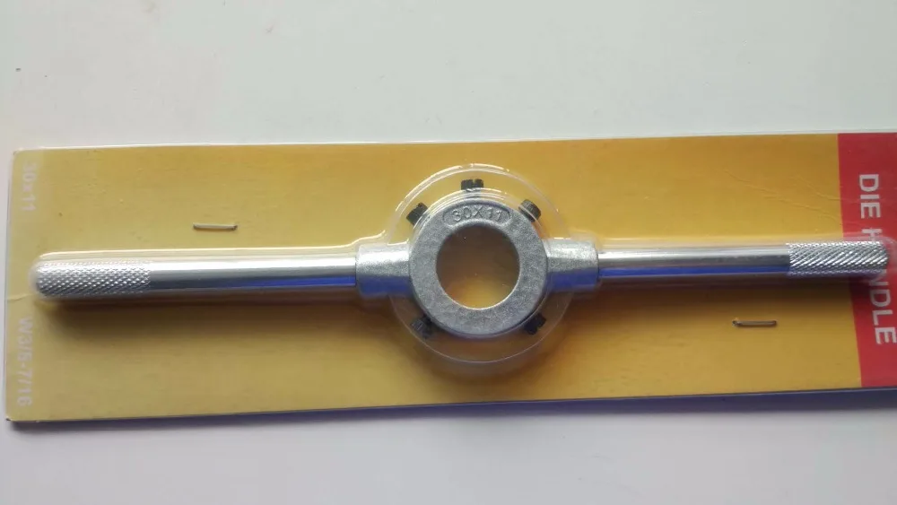 New 30mm Diameter Die Handle Stock / Holder / Wrench M10 to M11 // W3/8-7/16