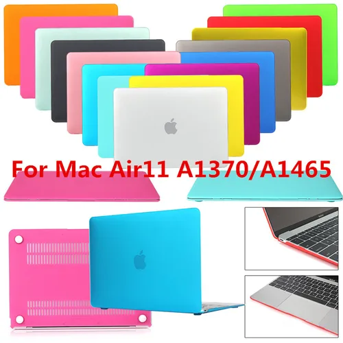 Funda rígida de goma mate para MacBook Air 11 pulgadas A1370 A1465