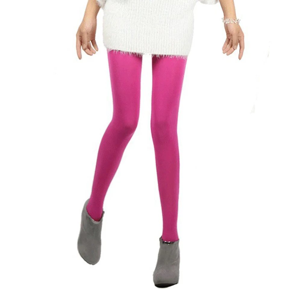 spring and autumn 120 denier velvet pantyhose candy color hose female tights thin leg women tights