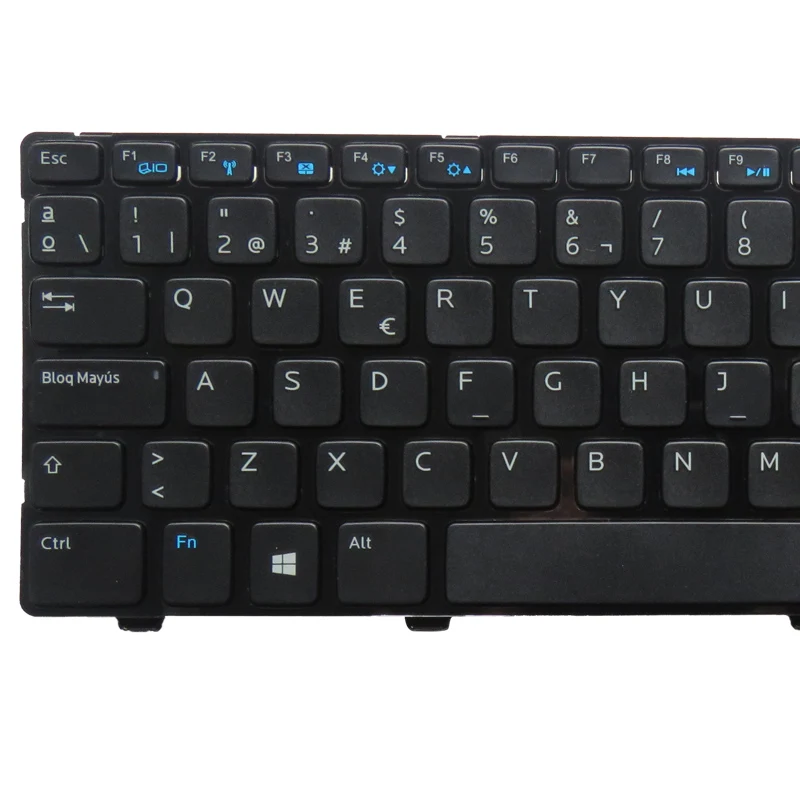 SP Keyboard Spanish for Dell Inspiron 15R 3521 3537 5421 5521 5537 5535 Vostro 2521 Spanish Teclado Black