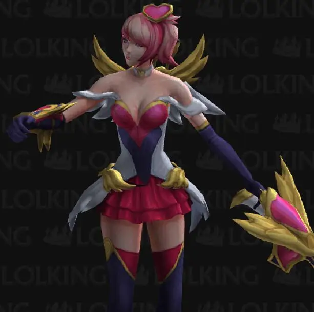 2017 Custom Made The Wings of Demacia Valentine's Day Quinn Cosplay Costume From Game LOL Cosplay Costumes