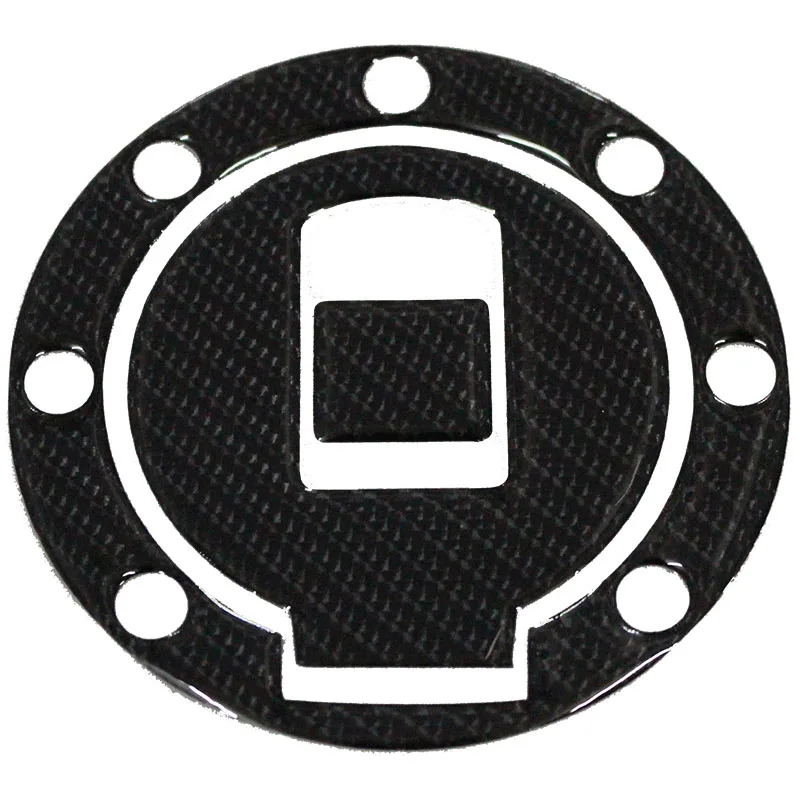 K-SHARP K-CGTCP-03 3D Carbon Fiber Tank Gas Cap Pad Filler Cover Sticker Decals Fit YAMAHA FZR250/400/600/750 XJR400/1200/1300