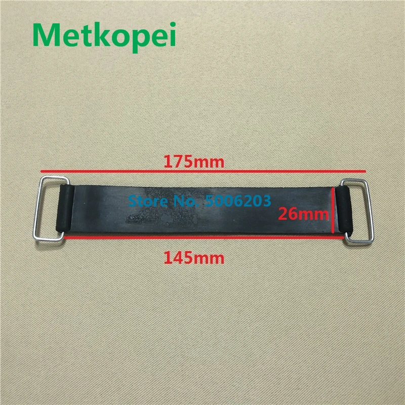 Motorcycle CG125 ZJ125 WY125 GN125 GS125 GN250 durable high elastic battery strap belt For Honda Suzuki 125cc 250cc CG GN bandag