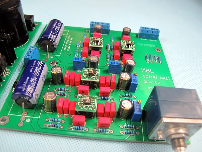 Référence Allemagne MBL6010D Circuit Préamplificateur Carte à assembler + Carte d'alimentation