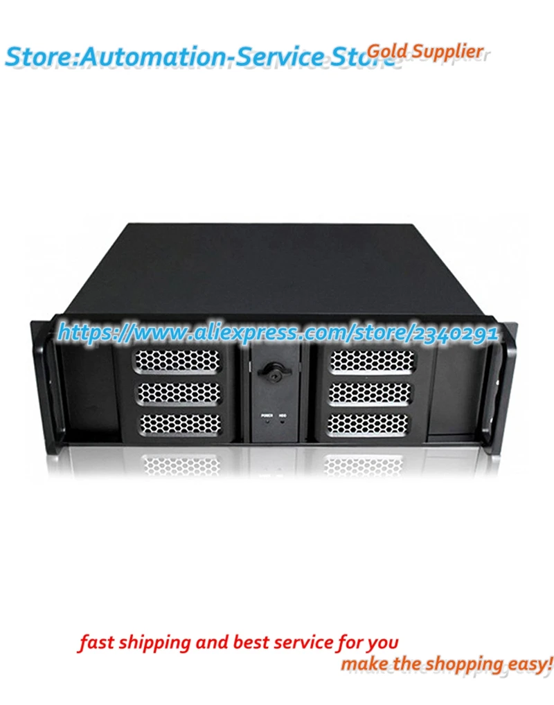 3U Short Box Of High-Grade Double Door Aluminum Recording And Monitoring NVR Storage Server Chassis