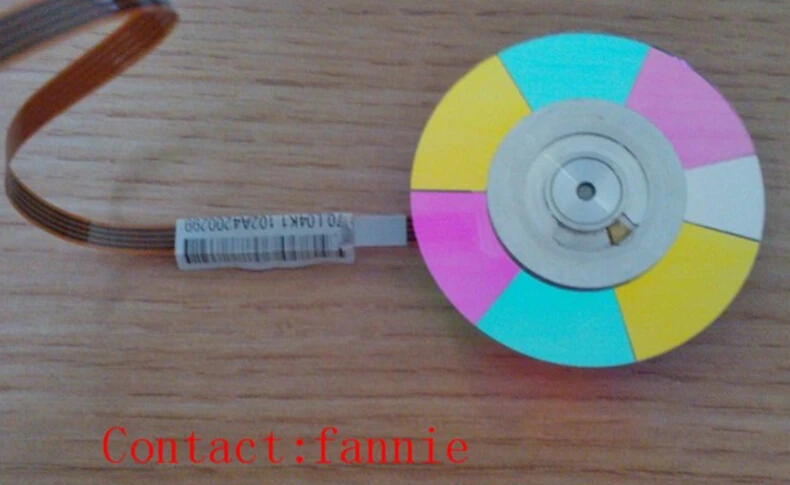 

Red-yellow-blue projector color wheel,7 segments 55mm