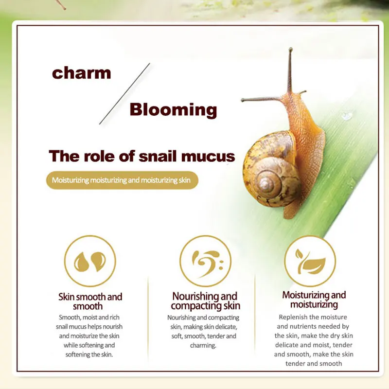 OneSpring Face Cream Snail Cream Aloe Vera Nourishing Moisturizing Repair Skin Care Cream