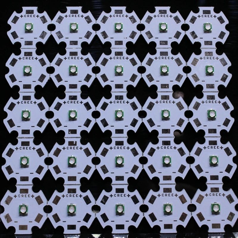 10PCS 3W 3535 High Power LED UV Light Chip 365nm 385nm 395nm 420nm Emitter Diode Ultra Violet DIY With 8/12/14/16/20mm pcb