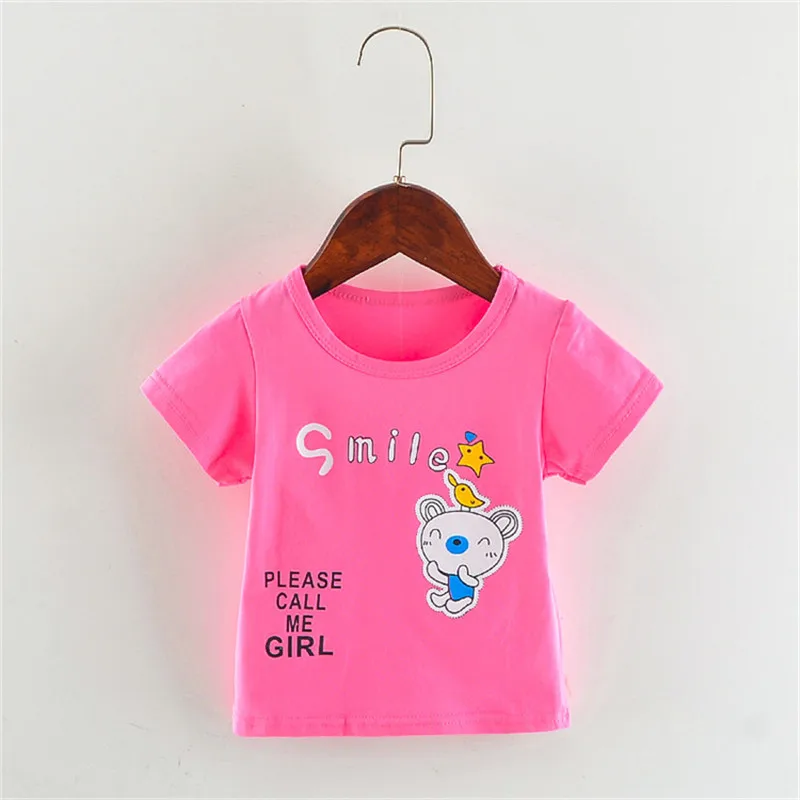 Lawadka Cotton Baby Girls Boys T Shirt Summer Tops Print Toddler Baby t shirt Casual Sport Baby Tees 1st Birthday Clothes 2024