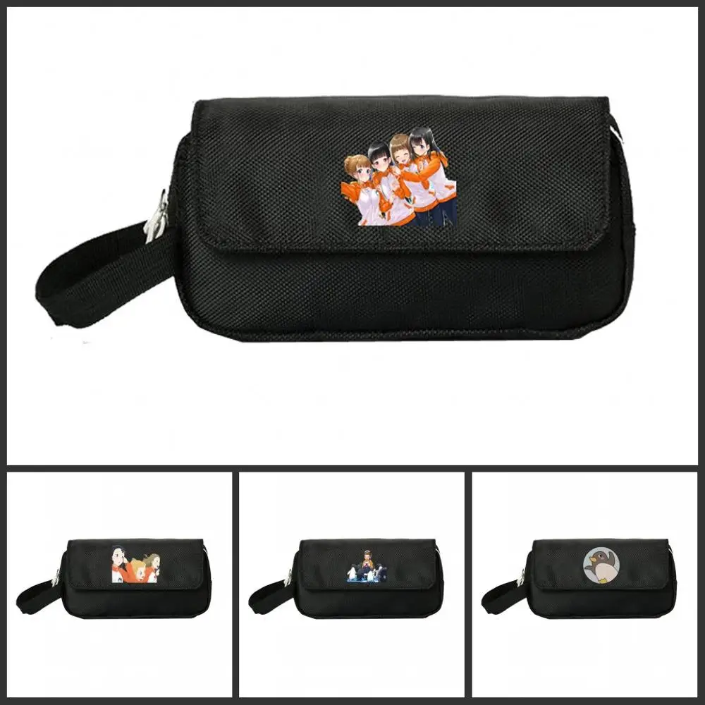 A Place Further Than the pencil Case Women Cosmetic Cases Makeup Bag Child Girls Double Zipper pecill Bag Handbag Purse