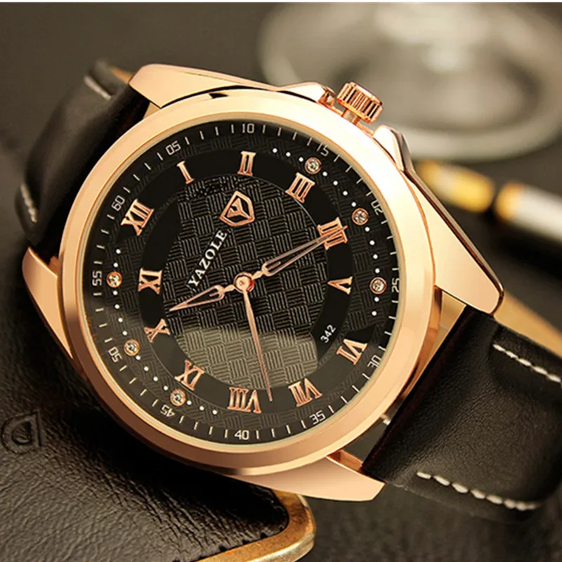 YAZOLE Top Brand Luxury Business Watch Men Fashion Sport Watches Men\'s Watch Waterproof Quartz Wrist Watches Clock reloj hombre