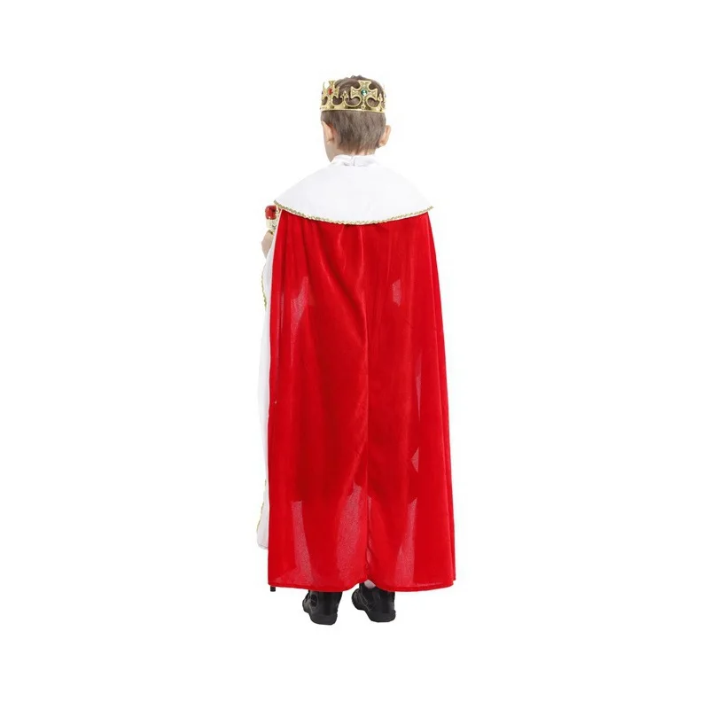 Kids Boys Arab King Prince Costume for Halloween Christmas Carnival New Year Fancy Dress Children Cosplay Clothes