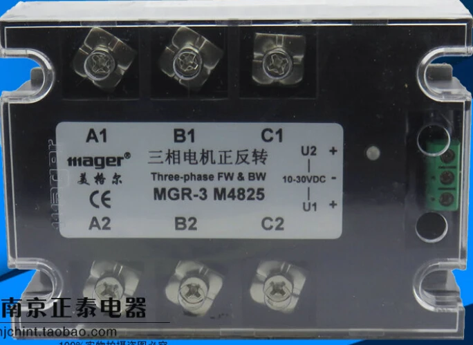 

mager Three-phase motor reversing Solid State Relays 25A MGR-3 M4825