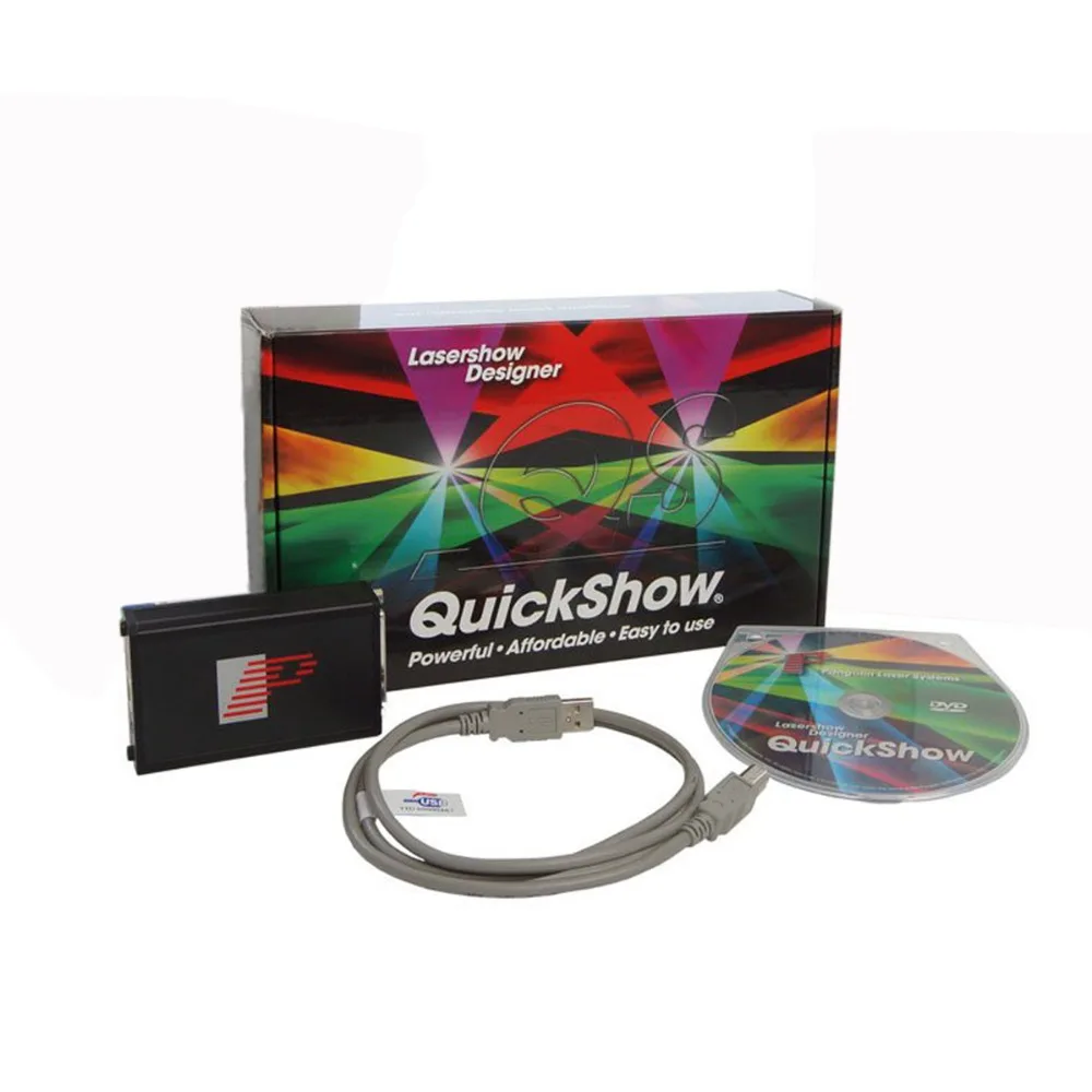 Quickshow Laser Light Show Software Pangolin FB3 Quickshow For Animation Laser Lighting show DJ Satge Laser Light