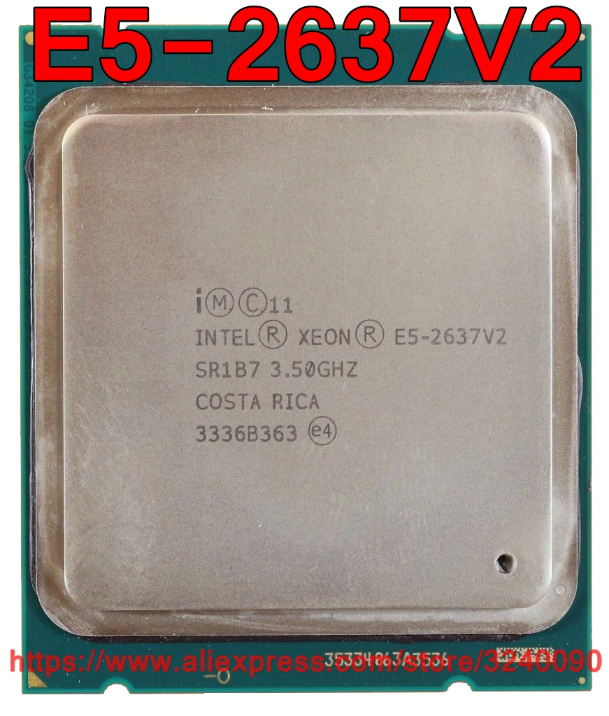 

Процессор Intel Xeon E5-2637V2 CPU SR1B7 3,50 ГГц 4 ядра 15M LGA2011 E5 2637V2 E5 2637 V2 бесплатная доставка