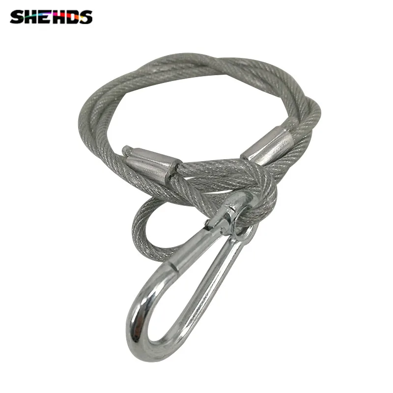 80cm Stainless Steel Rope Load bearing 20kg XR33 Safety Ropes Security Cables for LED Par Moving Head Lighting accessorie