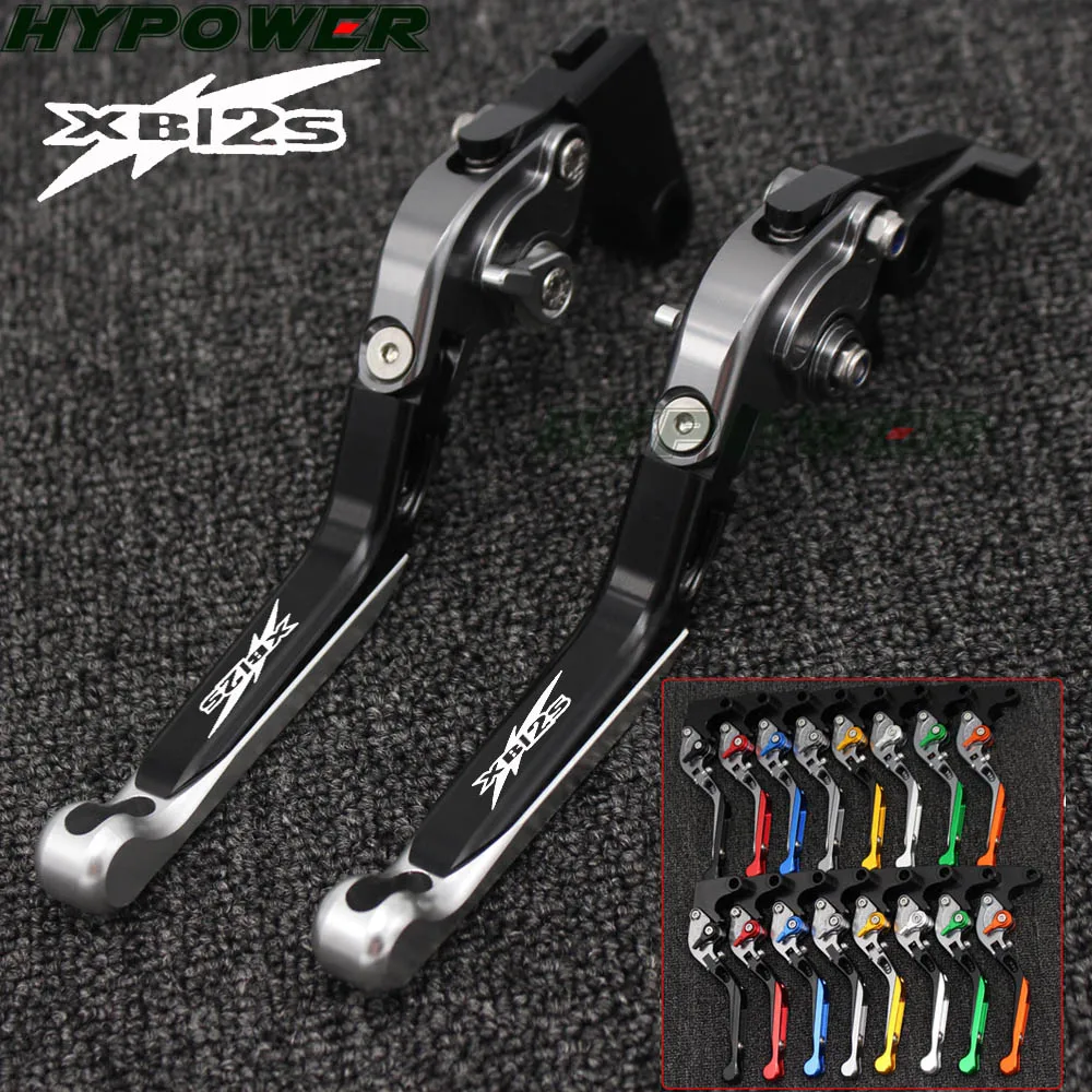 Motorcycle Folding Extendable CNC Moto Adjustable Clutch Brake Levers For Buell XB12S XB 12S XB12Scg XB12S cg 2009