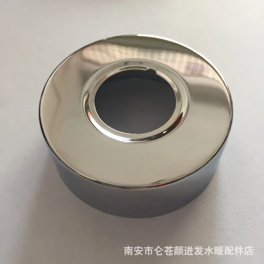 Stainless steel 201 polished plating 6/8=25mm heighten column shower decorative cover 25mm kitchen and bathroom accessories cove