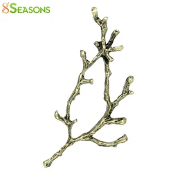 8SEASONS Connectors Findings Branch Antique Bronze 5.4x4.4cm,10PCs (B26462)