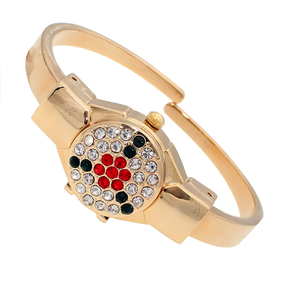 سوار ساعة كوارتز فاخرة عالية الجودة للنساء ساعة يد حريمي ساعة معصم للنساء سوار حريمي فستان ساعة كوارتز