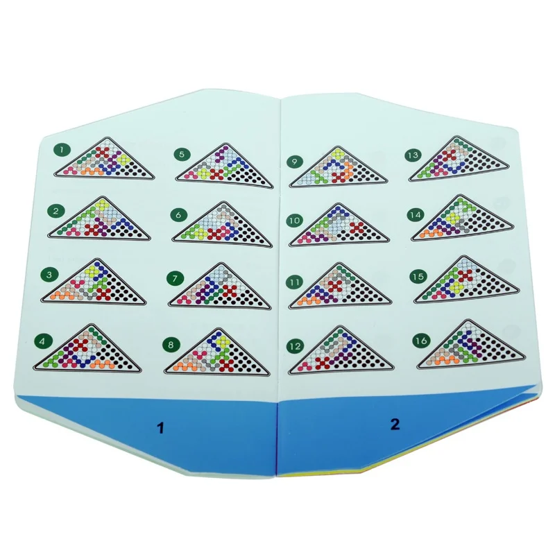 IQ Logic Pyramid Beads Puzzle 3D Mind Brain Teasers Kids Educational Game for Children Adults