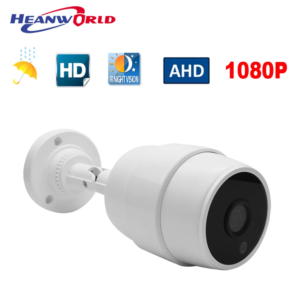 AHD Camera 1080P Outdoor 2MP Surveillance CCTV Camera Waterproof Full HD Video IR Night Vision Cam Hot Sale High-quality