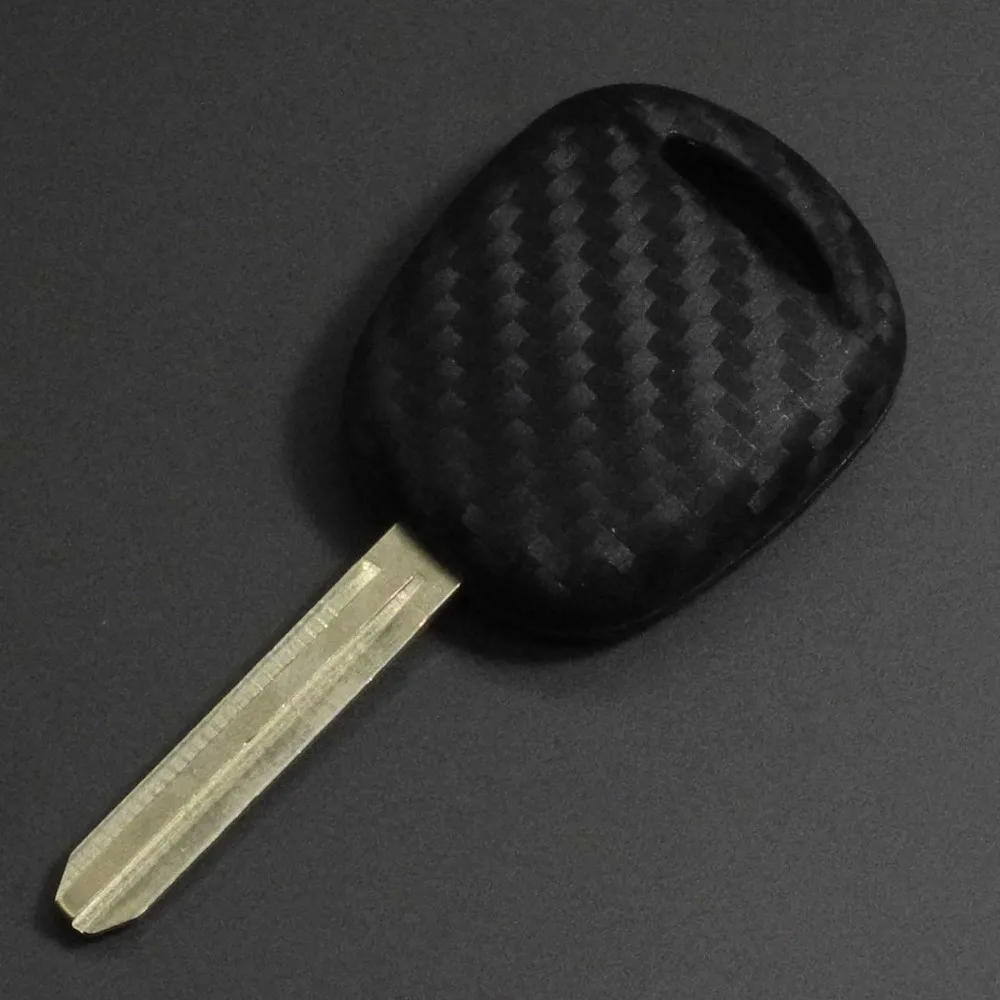 jingyuqin 2/3 BUTTON REMOTE Car KEY FOB CASE For TOYOTA CAMRY RAV4 Corolla PRADO YARIS Dropship Carbon Silicone