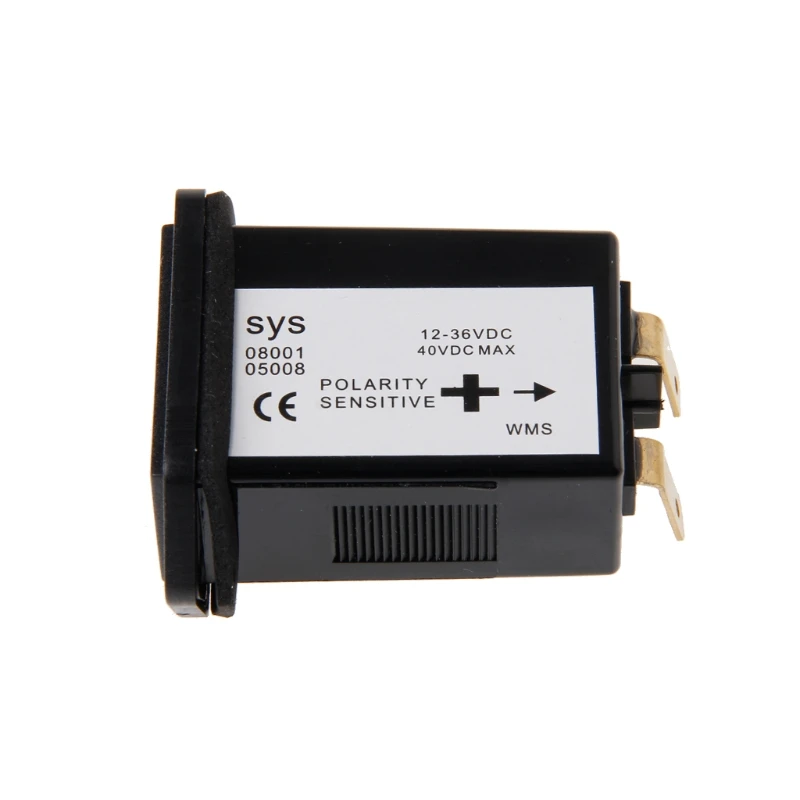 New DC 12V-36V Generator Sealed Hour Meter Counter Tractor Truck Hourmeter For Boats Trucks Tractors Cars