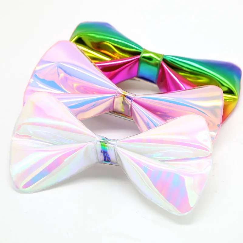 NEW summer plastic bow girls alligater clips fashion hair accessories