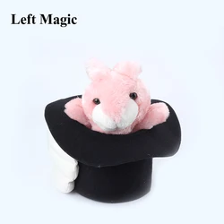 Deluxe Rabbit In the Hat Puppet Magic Tricks Cute Little Bunny Magia Magician Stage Illusions Gimmick Props Comedy Toy for Kids