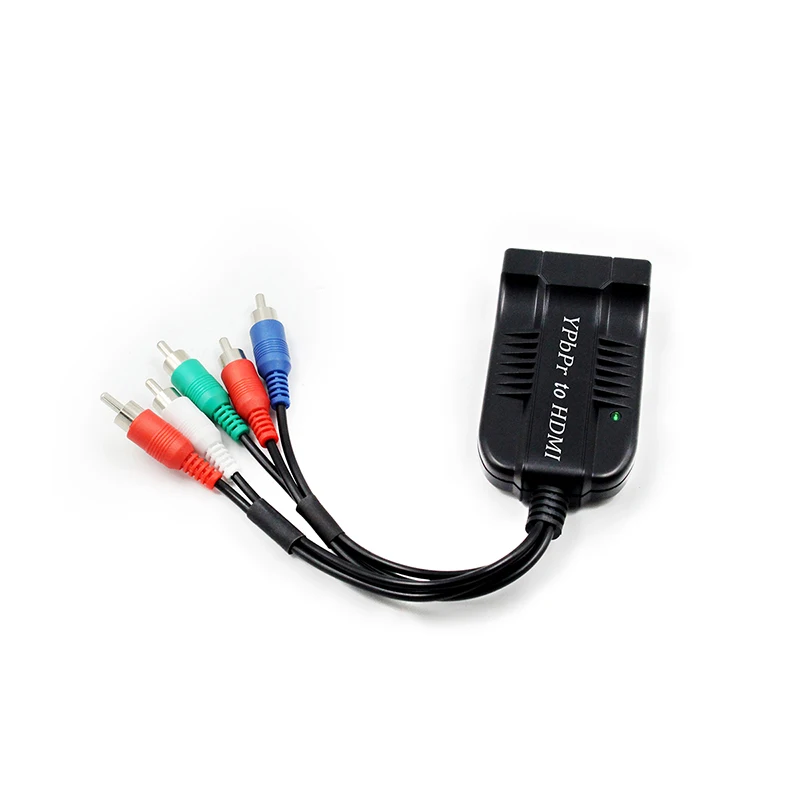 YPBPR to HDMI converter with hdmi port ,input Ypbpr and audio ,output HDMI  for tv box,vhs,vcr ,dvd