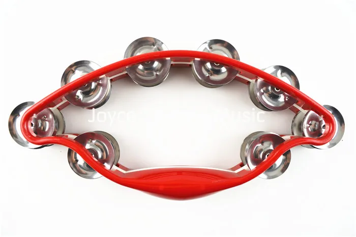 Alice Butterfly Shape Tambourine Percussion Handbell Ring Tambourine  Free Shipping