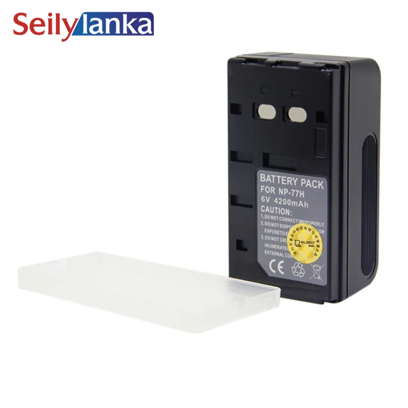 

4200mAh for sony NP-77H NP55 NP-68 NP-78 NP-98 Camera Battery Lithium Battery 6V CCD-TR6 CCD-TR600 CCD-TR61