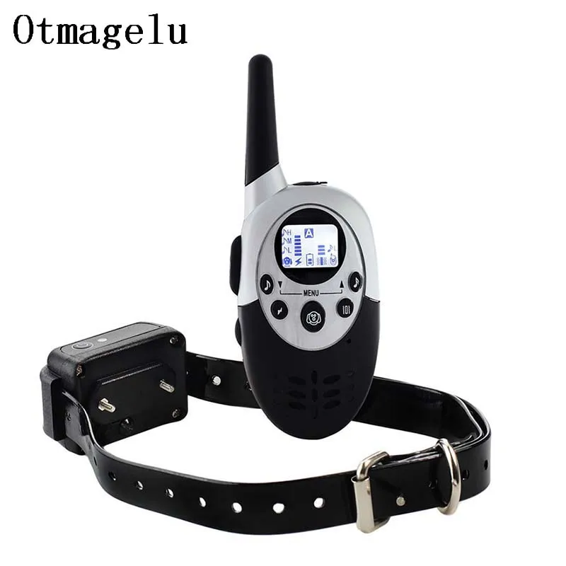 1000m Rechargeable Electronic Pet Dog Training Collar With LCD Display for Dog Stop Barking Collars Behavioral Training Collars