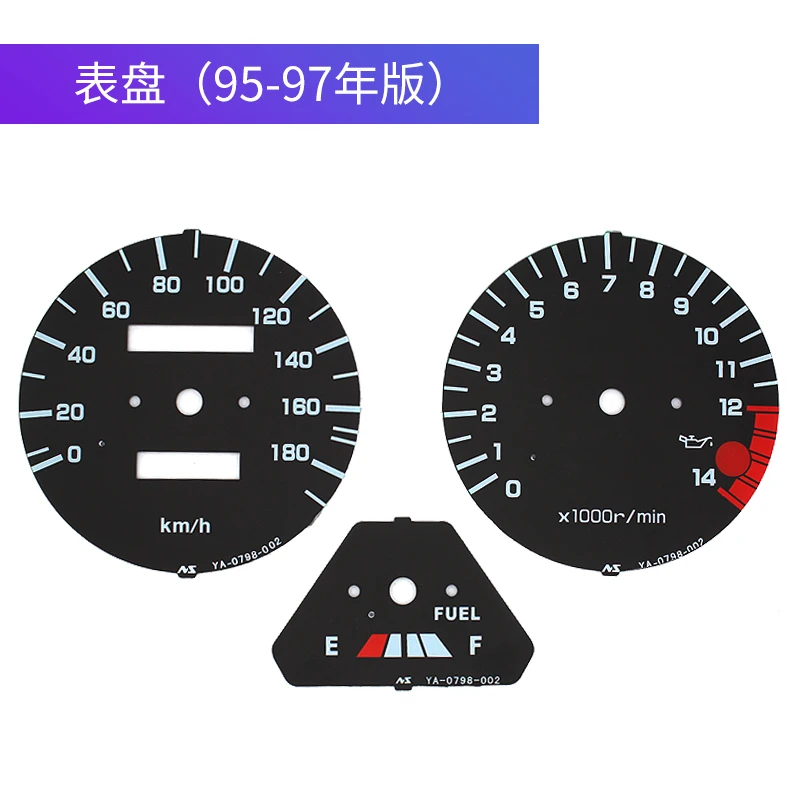Motorcycle dedicated dashboard instrument dials three dial for YAMAHA XJR400 XJR 400 1992-1993-1994-1997