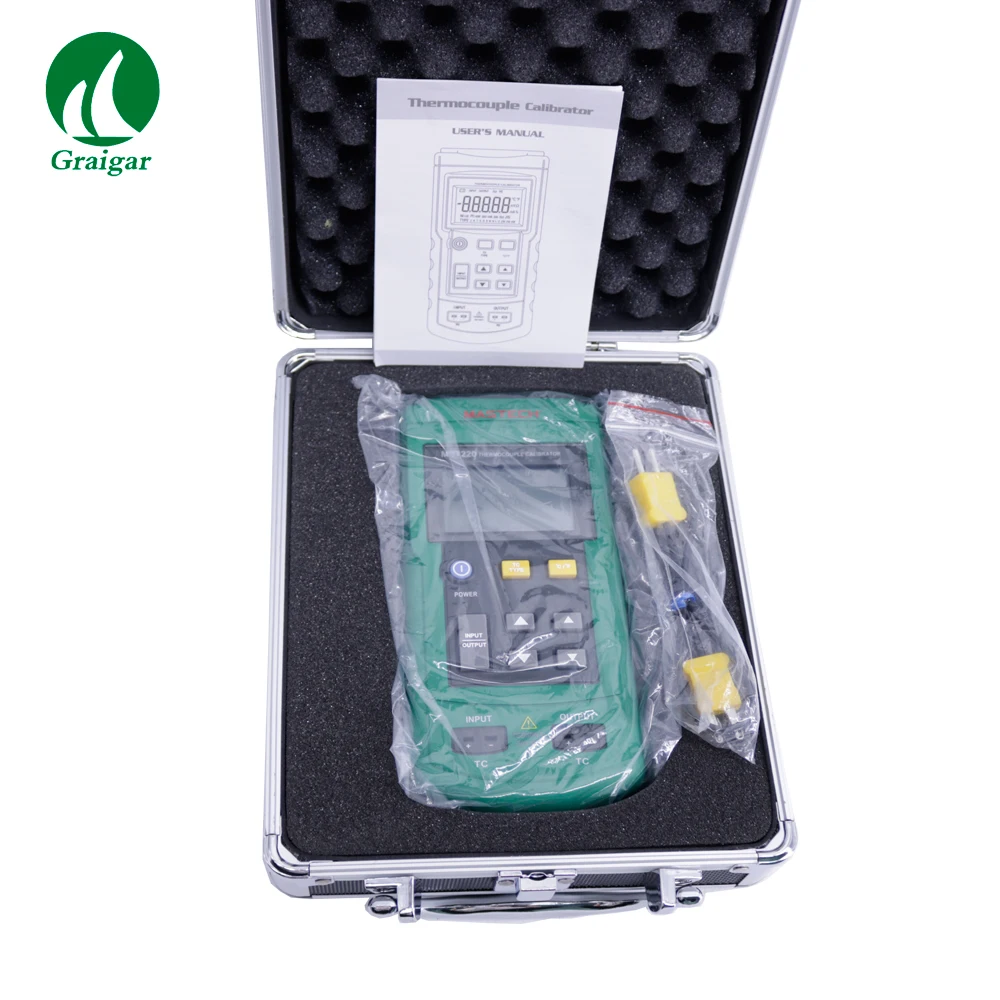 Protable Thermocouple Simulator Calibrator Meter Tester MS7220