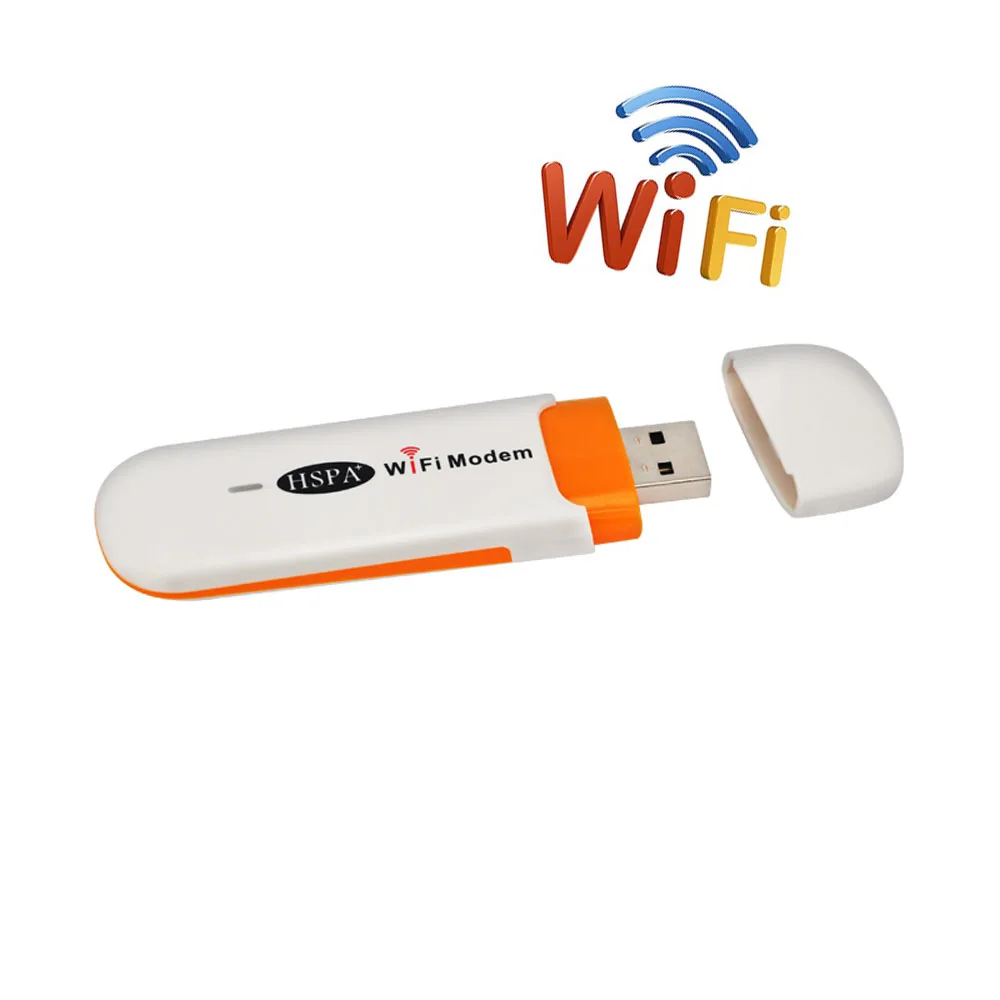 7.2Mbps Mini 3G USB Modem Wireless Router USB Wifi Dongle Mobile Wifi Router Hotspot with SIM Card Slot  for Car/Outdoor Travel