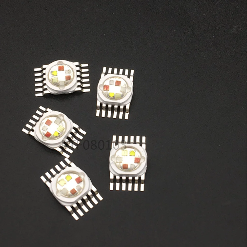 Stage Lighting RGBW (RGB+W+UV) 4*5W 15W LED Lamp Emitter Diodes For Stage Lighting High Power LED 45mil Epistar LED Chip