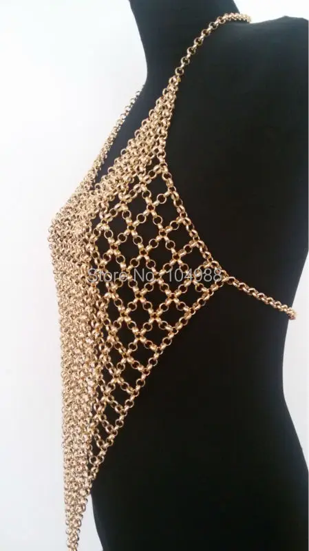 FREE SHIPPING New Style B626 Women Fashion Gold Chains Harness Chains Sexy Body Chains Longer Clothing Chains Jewelry 3 Colors