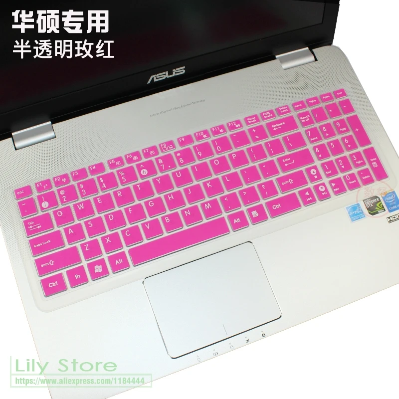 For 17.3 inch ASUS VivoBook Pro N750 N750JV N750jk N751j N752vx N752vw N751jk N751jm 17 inch Notebook Keyboard Cover Protector