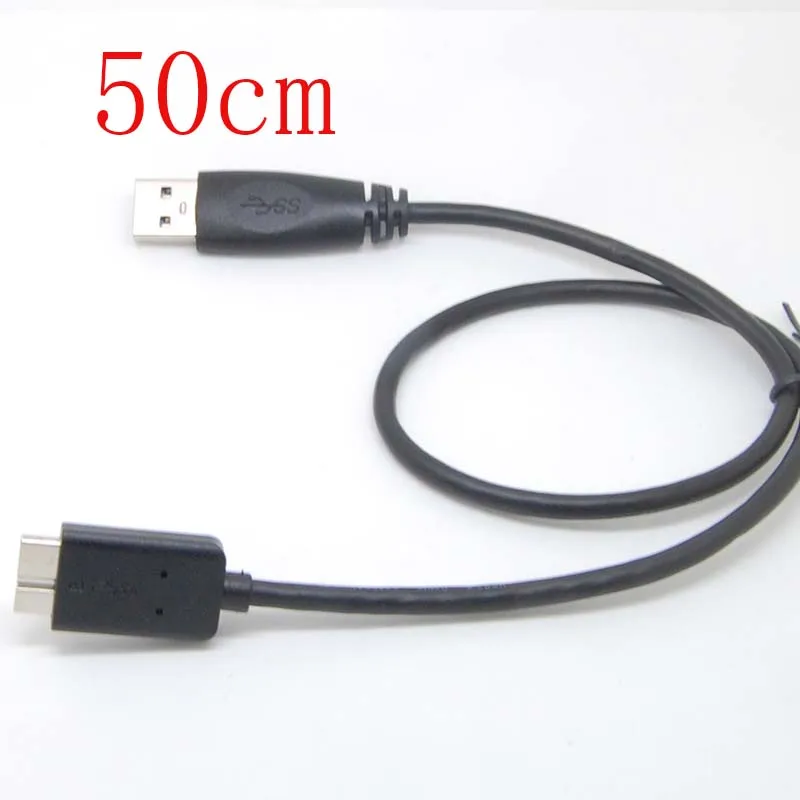 Kabel PC USB3.0 do Seagate FreeAgent GoFlex Desk zewnętrzny dysk twardy krótki 50cm