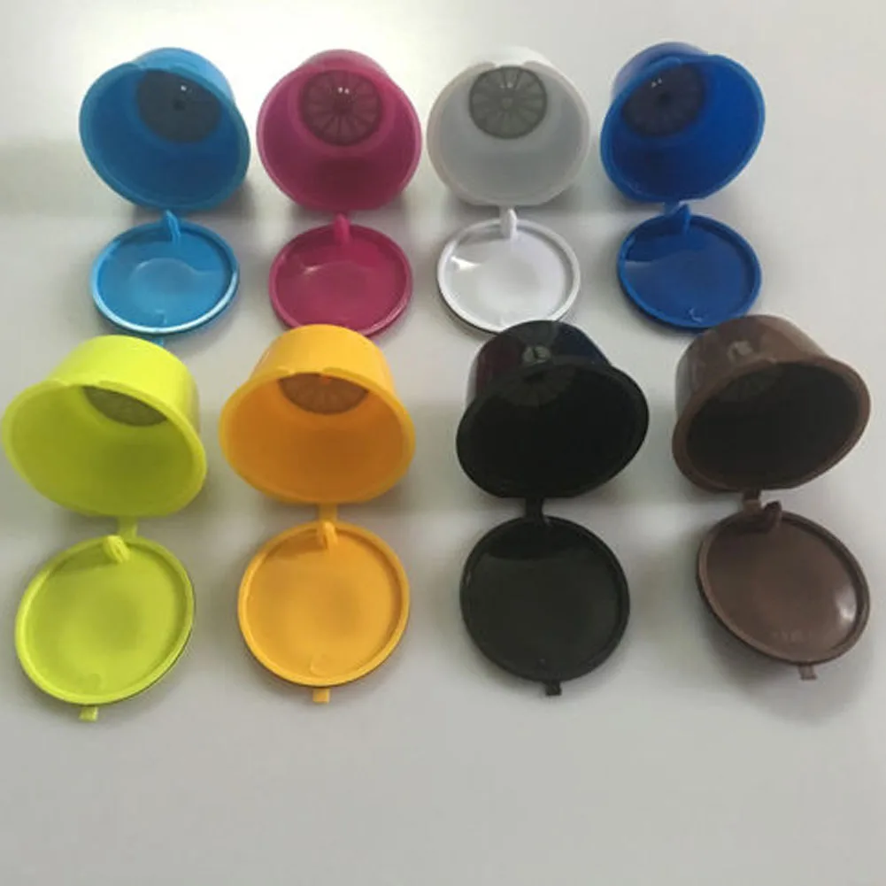 Filled Capsule Cup Coffee Filter Use 150 Times Refillable Coffee Capsule Reusable Capsule Color Random