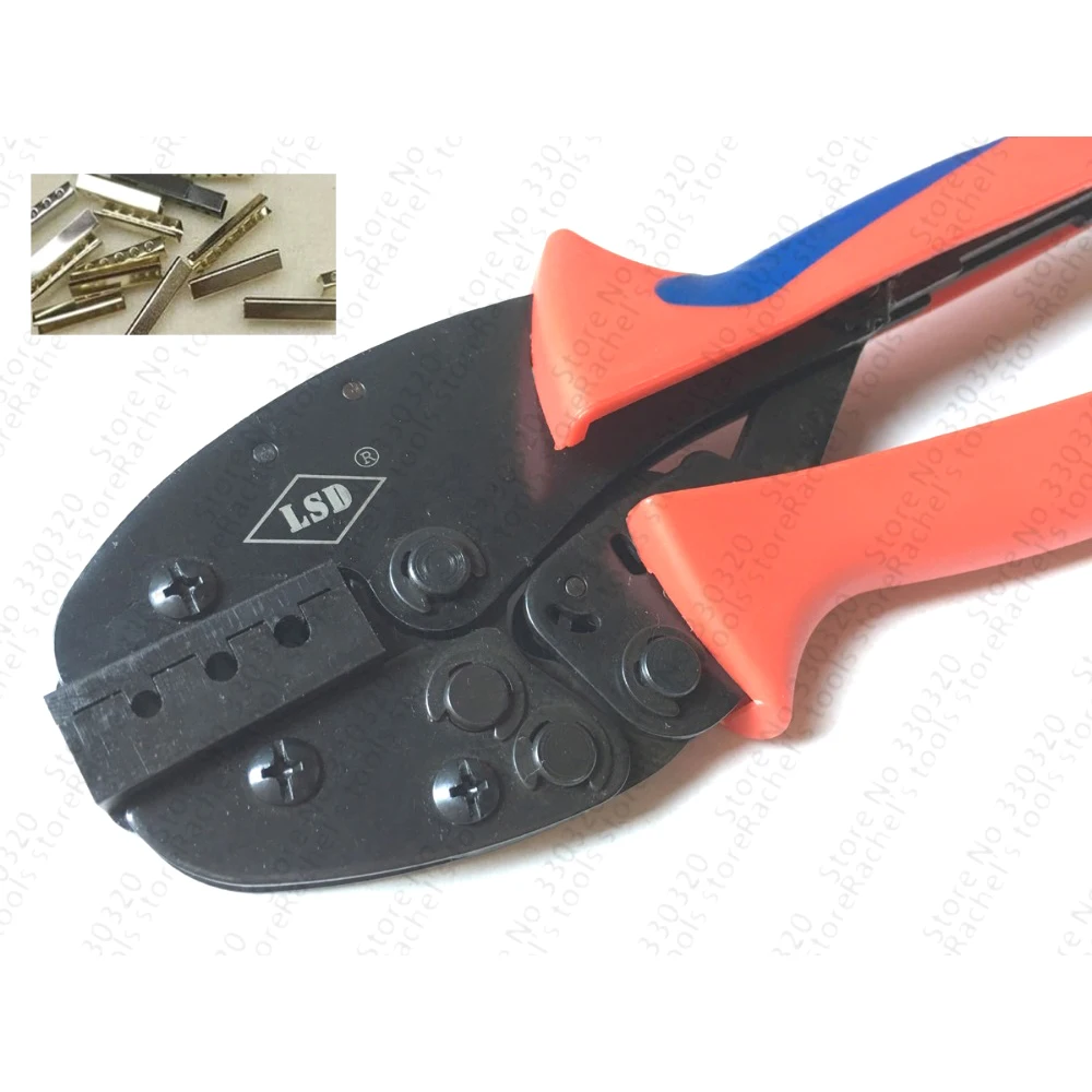 

Crimping pliers for attach metal sheath aglets to the end of laces,aglet crimp tool