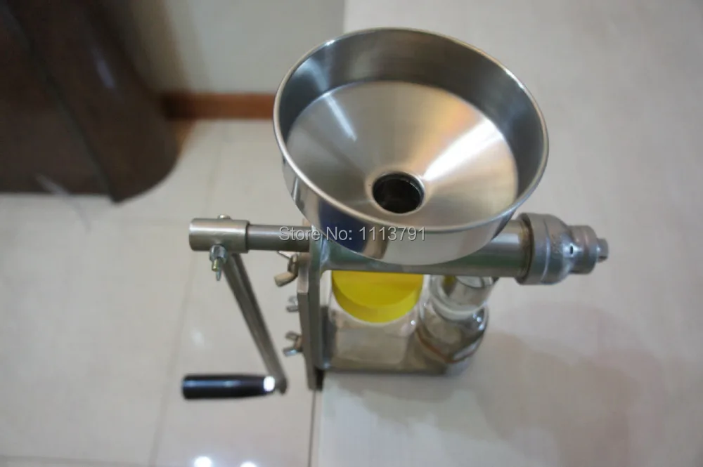 The third generation of stainless steel oil press, the new manually oil press, hand oil press image 4