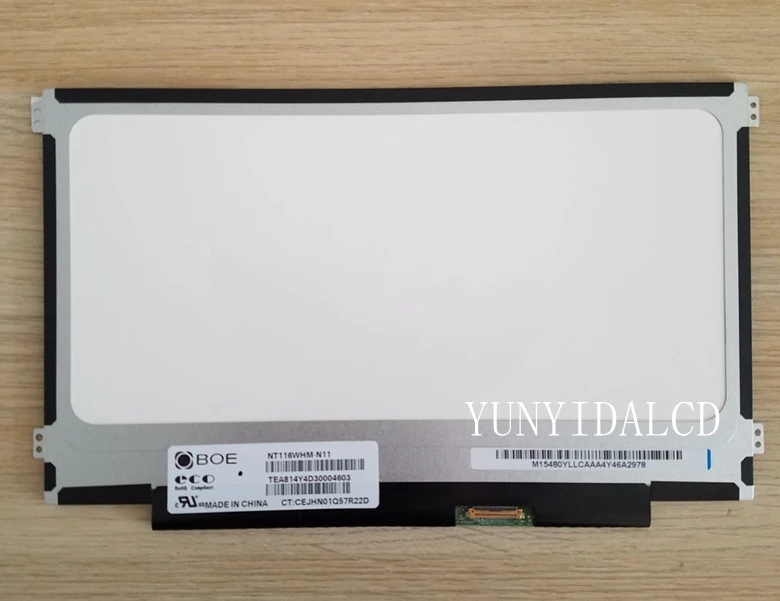 FOR BOE LED Screen 30Pin EDP NT116WHM-N11 NT116WHM N11 NT116WHM-N21 V4.0 N116BGE-EA2 M116NWR1 R7 LED screen LCD Display