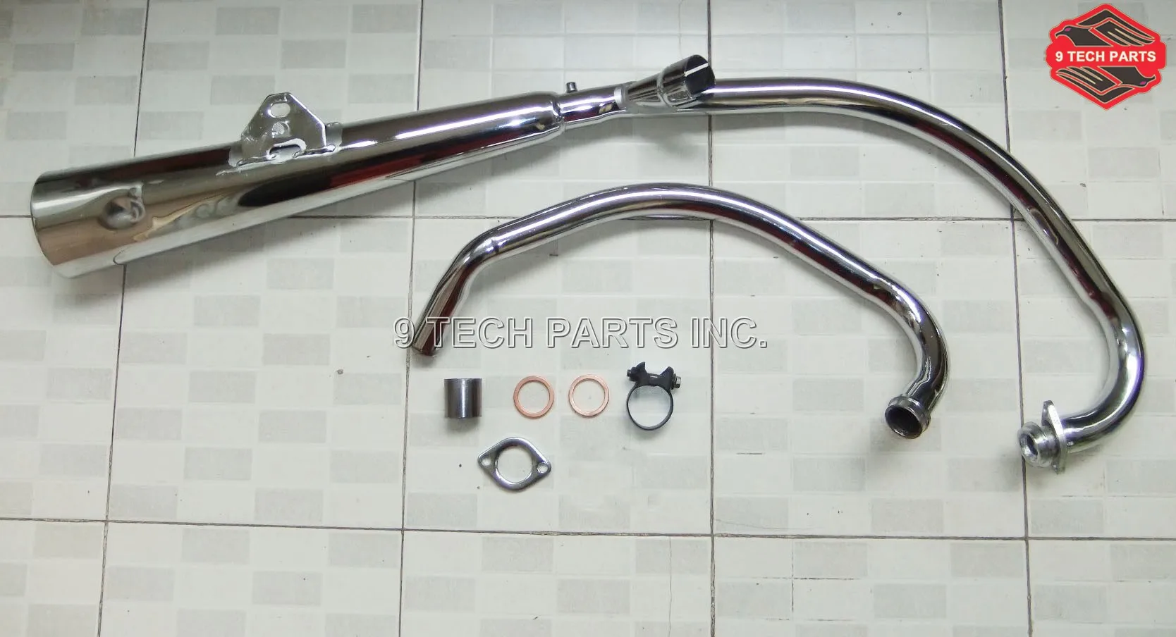 High quality GN250 Exhaust Complete GN 250  Silencer motorcycle Muffler OEM 14305-38360-000